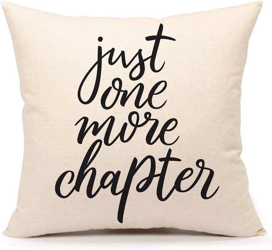 Pillow for book lovers