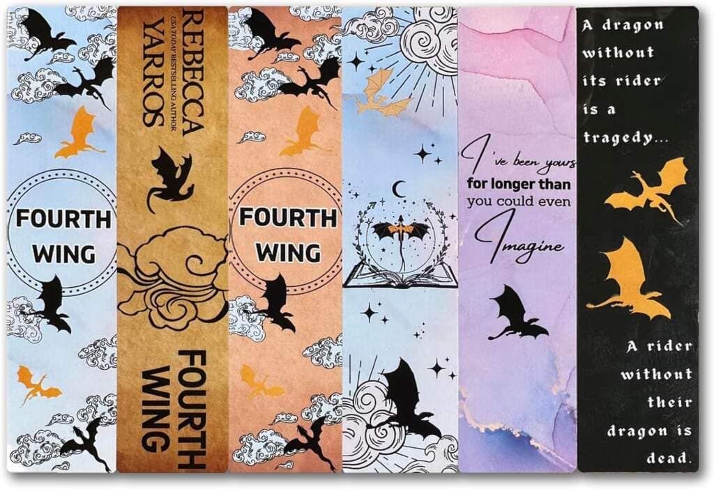 Fourth Wing Book Marks