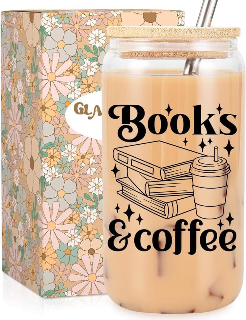Bookish Can Glass
