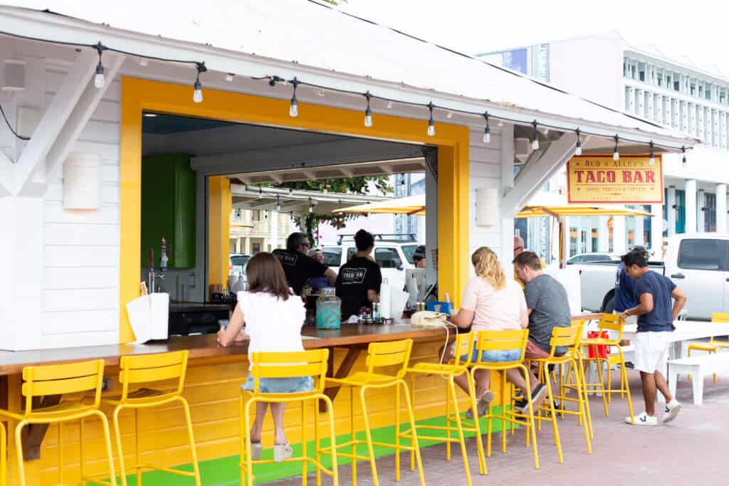 Seaside Restaurants - Taco Bar