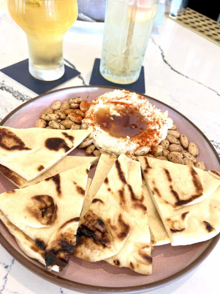 Whipped Feta with Naan at the Citizen in Alys Beach