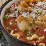 Bowl of Lasagna Soup