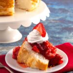 Angel Food Cake with Strawberries
