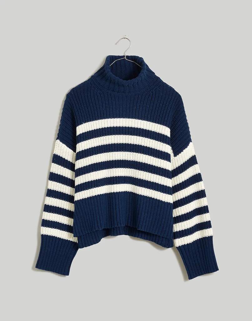 Madewell Navy Stripped Sweater